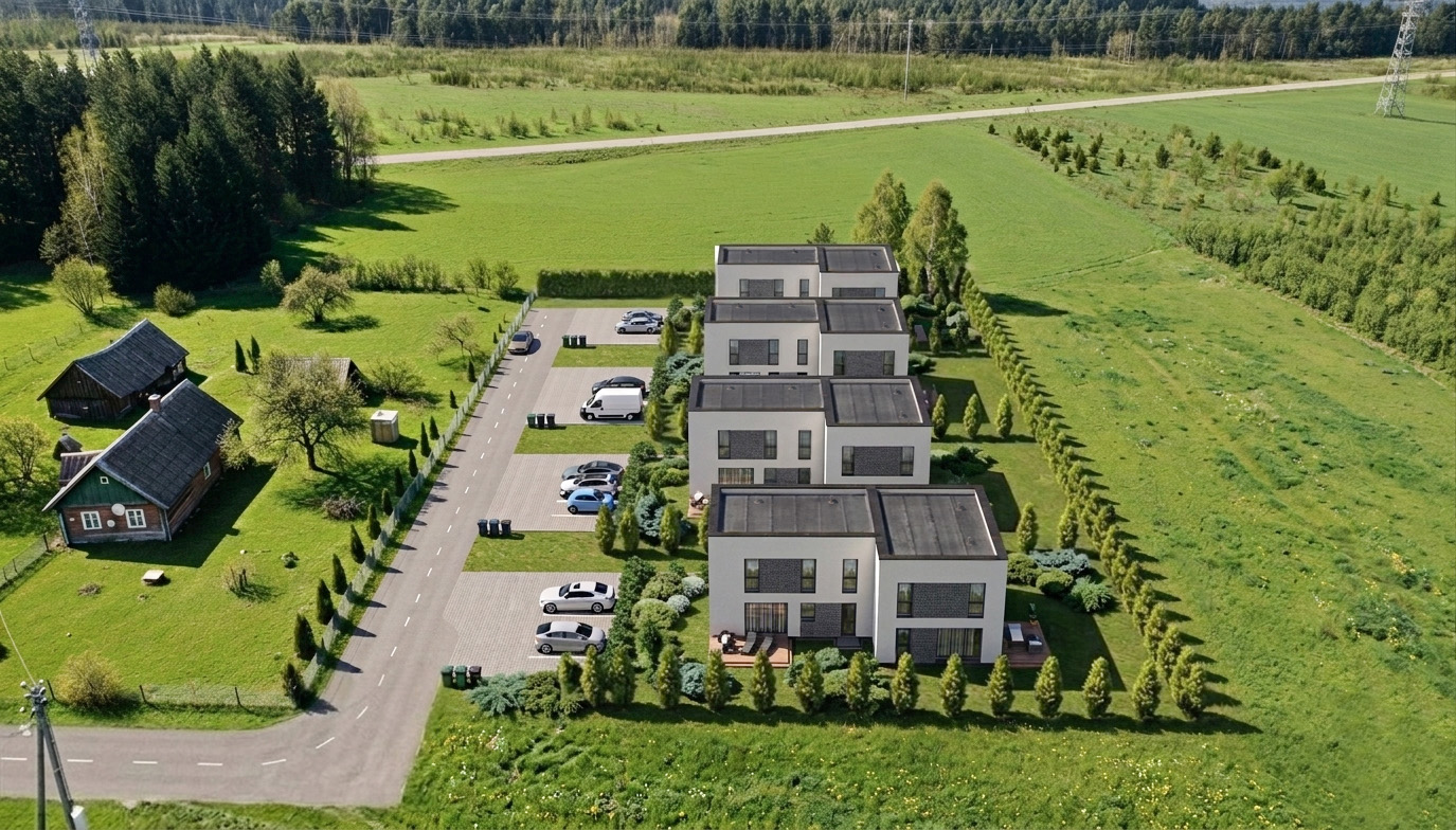 ATR36 kvartalas iš oro